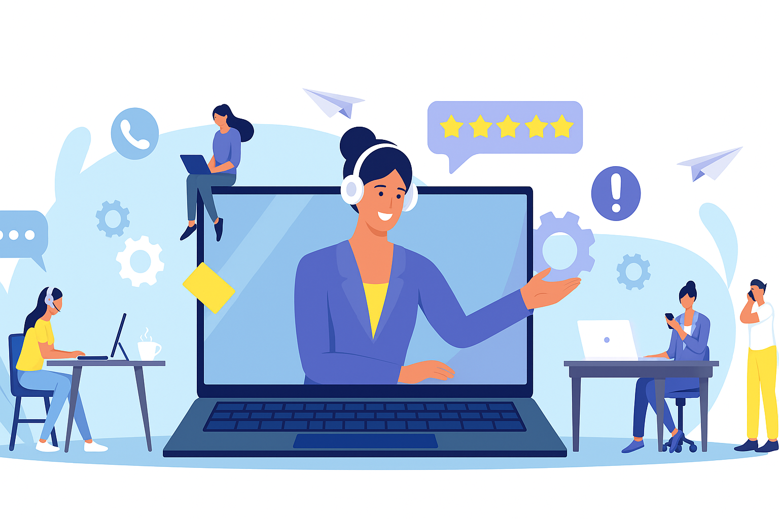 Contact Illustration